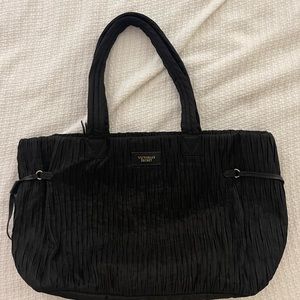 Victoria Secret Ruched Silky Material Tote